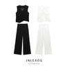 Jnleaog Spring New Arrival Women's Clothing Fashion Style French Fashion Design Asymmetric Vest 3811047