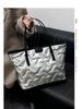Autumn/Winter Versatile Large Capacity Cotton Tote - Trendy Shoulder & Hand-Held Bag
