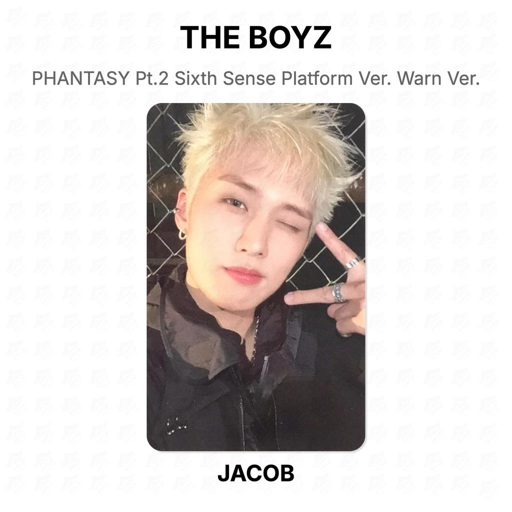THE BOYZ PHANTASY Pt.2 Sixth Sense Platform Ver. Warn Ver. Official Photocard