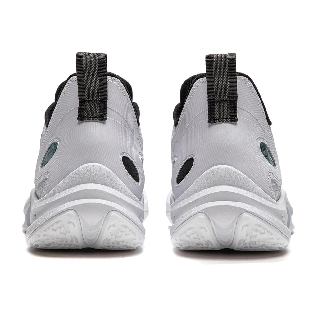 New LINING Super Light 2024 Basketball Shoes Men Low Top Standard White/Black ABAU011-1