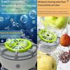 Efficient Portable Fruit And Vegetable Washers, Fruit And Vegetable Wash, Usb Automatic Washer Spinner Machine For Cleaning