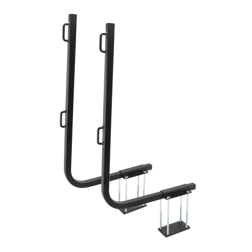 RV Bumper Mount Tote Tank Carrier Dump Tote Tank Holder Bracket with Heavy Duty Strap for 4 to 4.5in Wide 3.6 to 6in