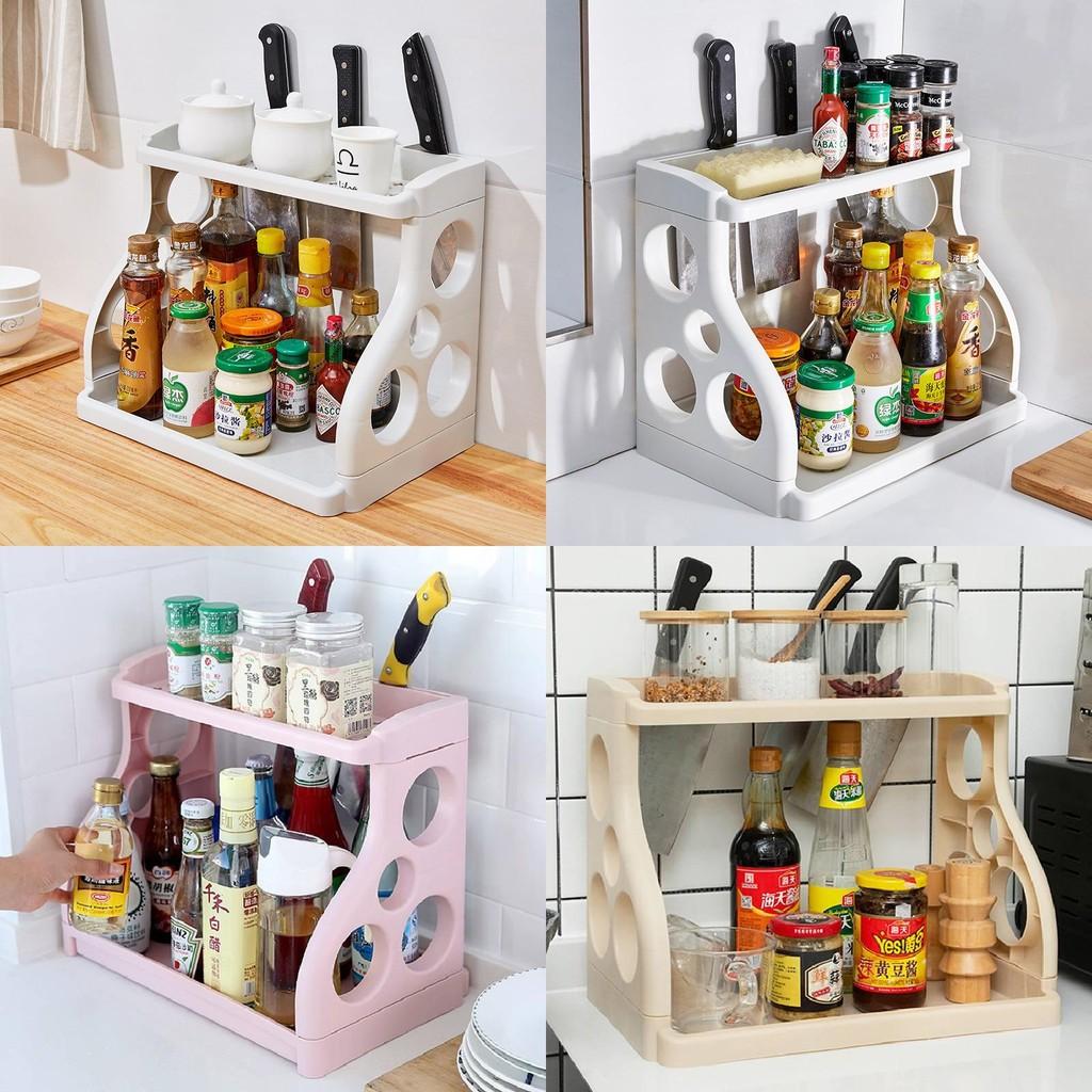 Organizer Kuchenny Dwuwarstwowy Materiał PP z Powierzchnią Antypoślizgową do Przechowywania Podczas Gotowania w Domu