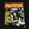PULP FICTION 1994 Vintage Anni '90 Film Uma Thurman Taglia L Maglietta a Punto Singolo RISTAMPA