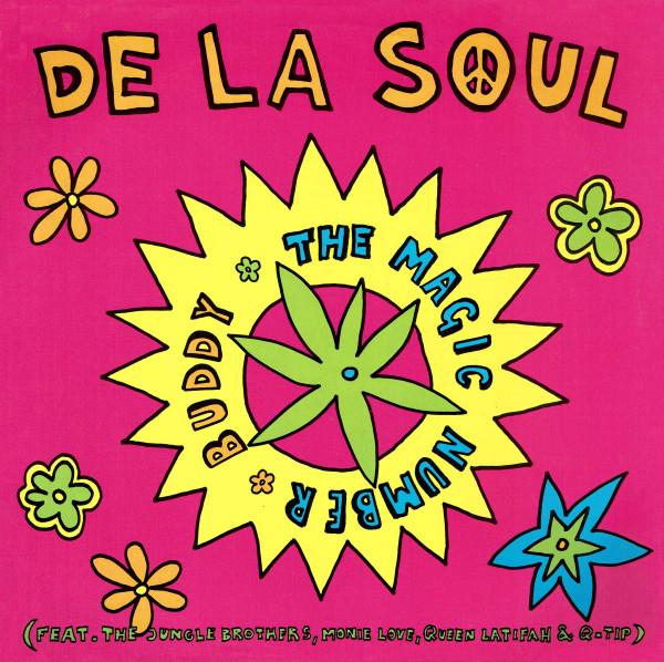 

12-дюймовая пластинка DE LA SOUL Magic Number Buddy BCM12387 BCM Records 1989 Не Япония Рэп Хип-Хоп R&B Б/у