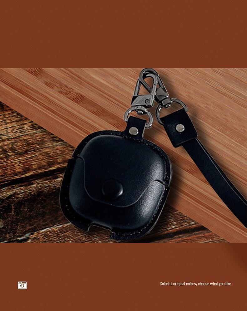 Compatible Leather Protective Case for Xiaomi Buds 5, Redmi Buds 5 Pro, and Xiaomi Buds 4 Pro Earphones