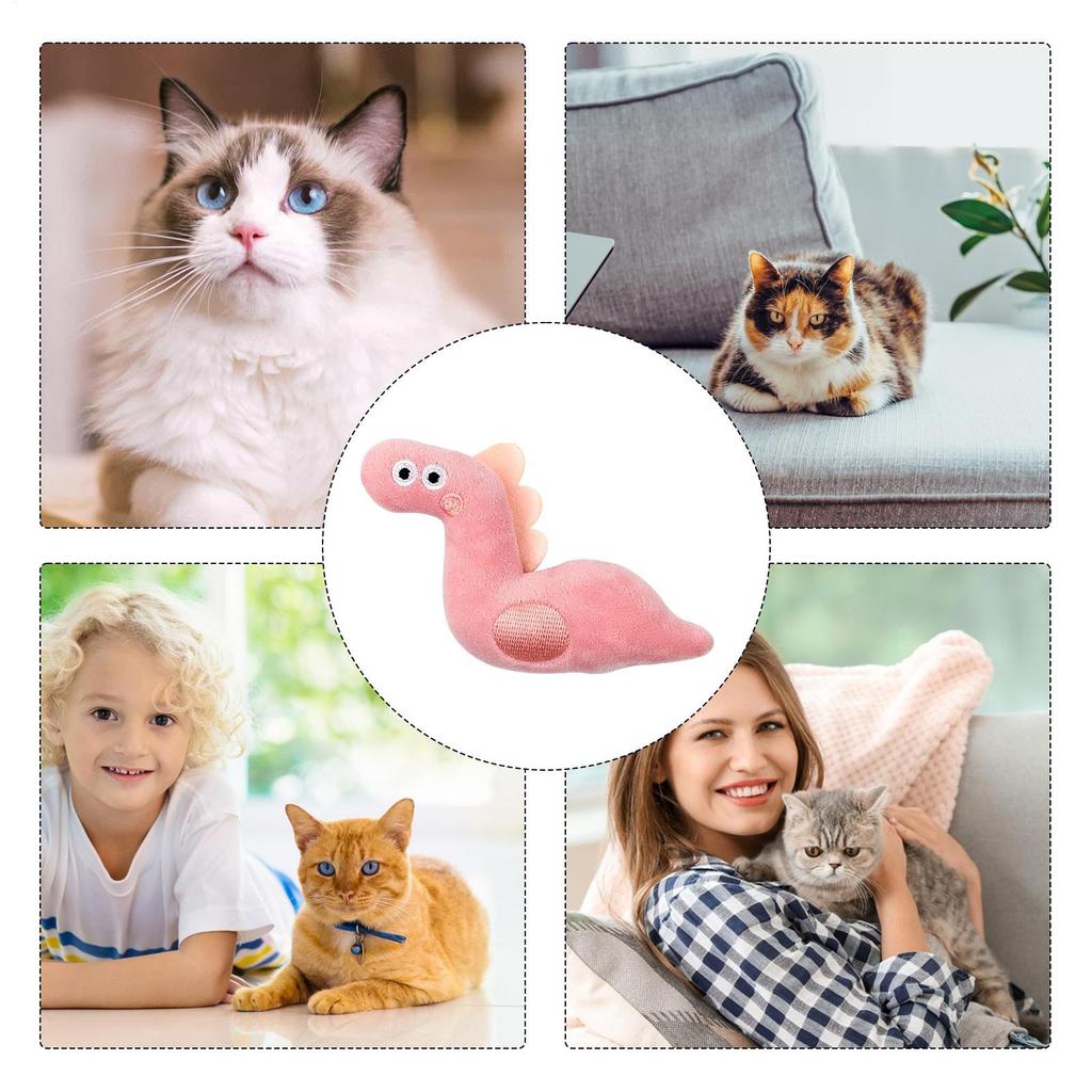 Soft Stuffed Dog Plush Toys snake/dinosaur Interactive Animal Pet Toys Teeth Cleaning Chew Doll for Small Puppies & Medium Dogs