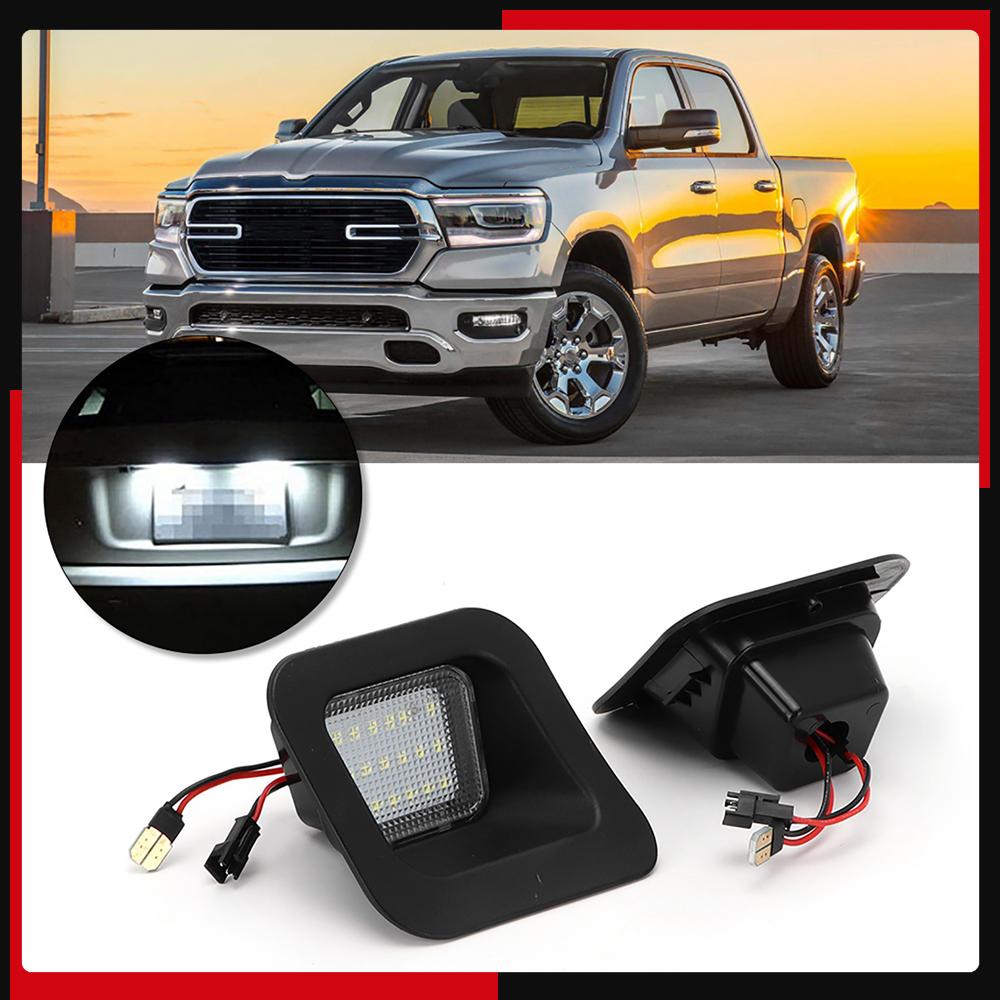 7000K LED License Number Plate Lamp with Decoder Fits for Dodge RAM 1500 2500 3500 03-18