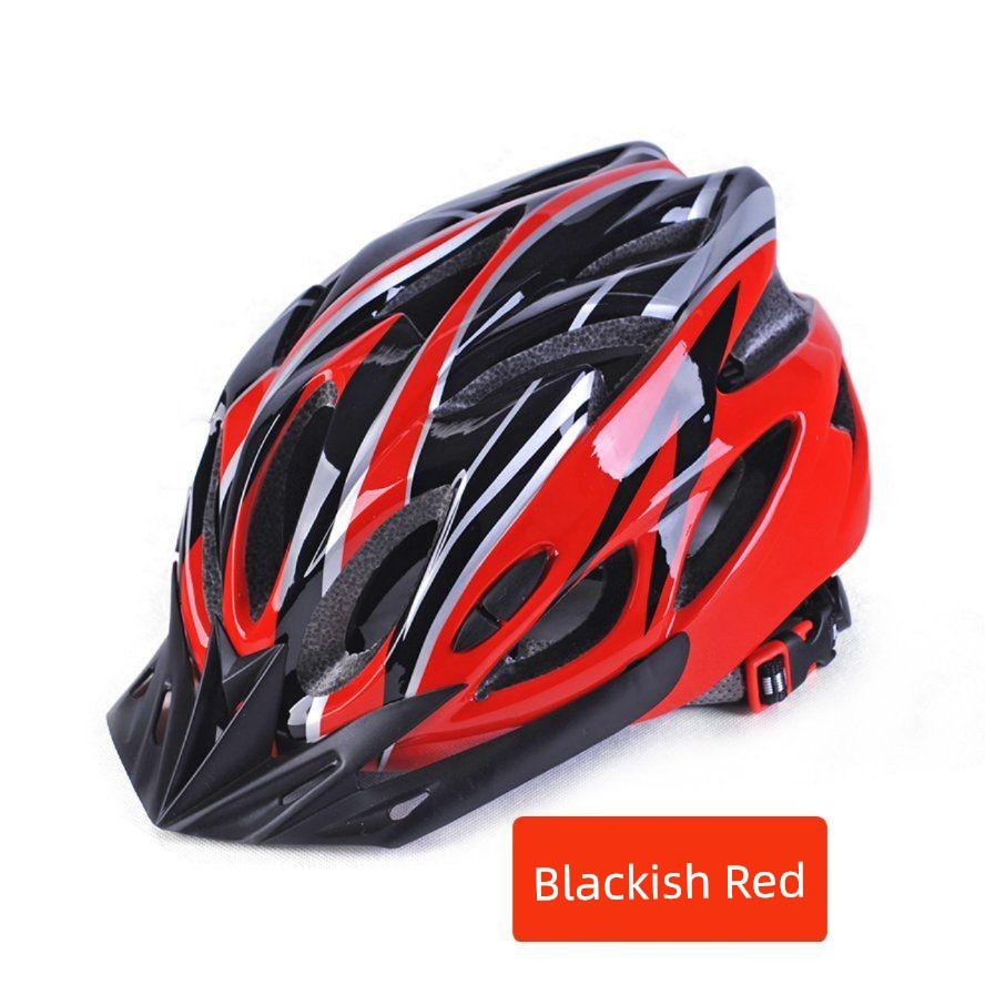 Adult Ultra-Light Cycling Helmet, One-Piece Mountain Bike Windproof and Breathable Safety Helmet, Unisex Cycling Equipment