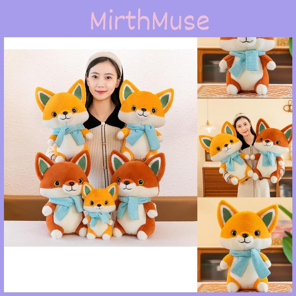 Soft Stuffed Fox Animal Plushie With Durable Fabric For Kids Gift Idea