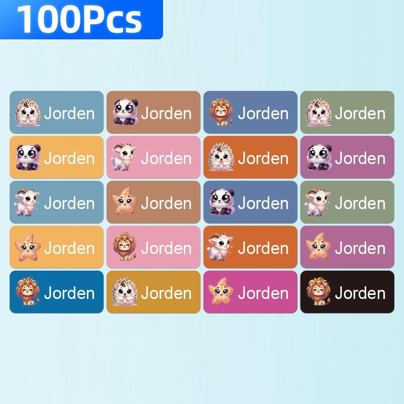 

Custom Name Tags - Personalized Durable Stickers for School Gear, Athletic Shoes, Insulated Bottles & Ceramic Mugs | Waterproof 3X0.13CM