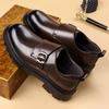 Unisex Leather Shoes Dress Shoes Smart Casual Walking Office Commuting and Travel Everyday Formal Style Daily Footwear Sizes 38-44