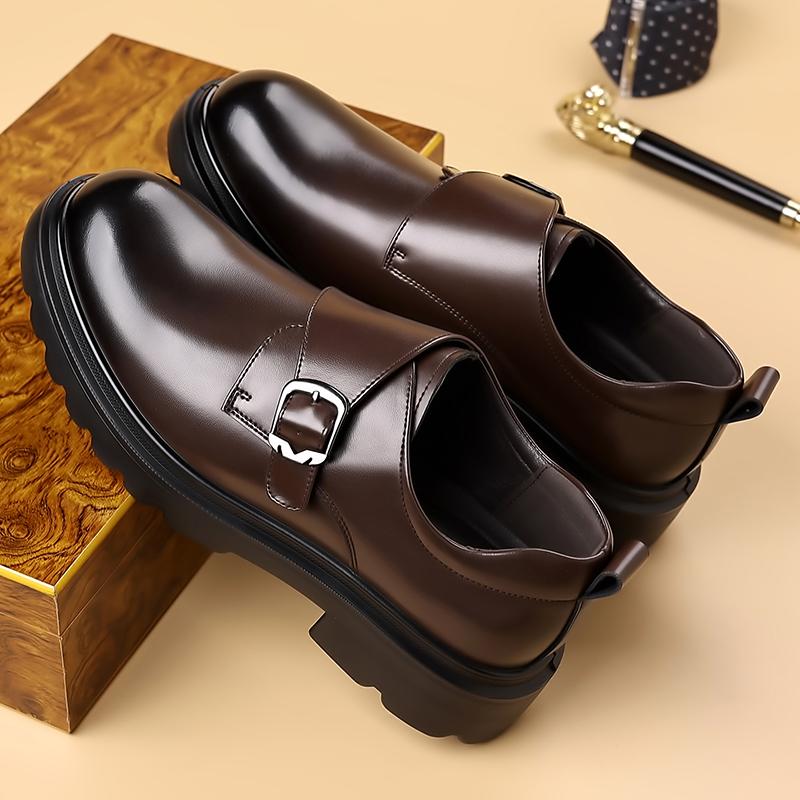 Unisex Leather Shoes Dress Shoes Smart Casual Walking Office Commuting and Travel Everyday Formal Style Daily Footwear Sizes 38-44