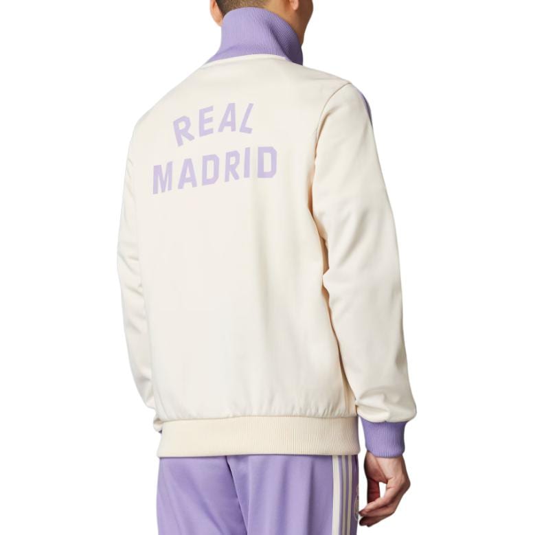 adidas Originals REAL MADRID Trainingsjacke Herren Wonder White/Magical Light Purple IY0058-