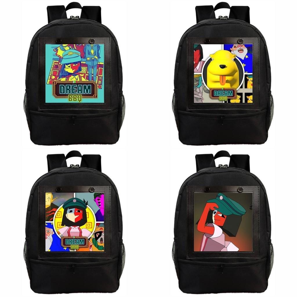 Bbq Dream Ena Pattern Printing Backpack Casual Schoolbag Fashion Gifts Bags