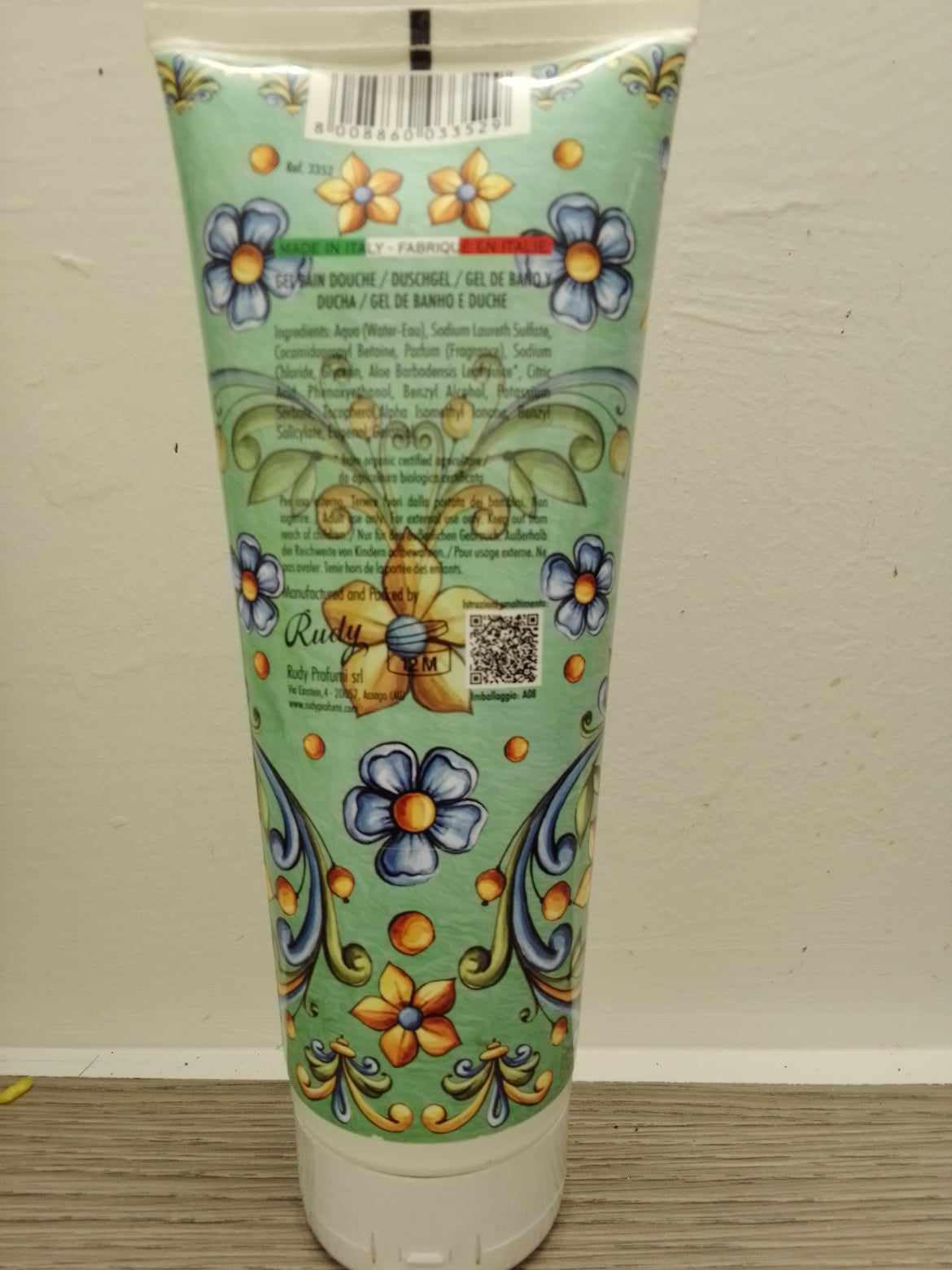 Rudy Le Maioliche Bath & Shower Gel bagno doccia capri