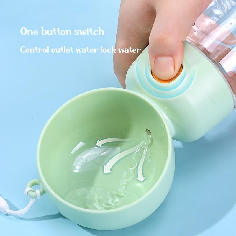 Portable 2-in-1 Dog Water Bottle & Food Container Pet Hydration System,  Pet Outdoor Walks or Travel Water Bottle Pet Supplies
