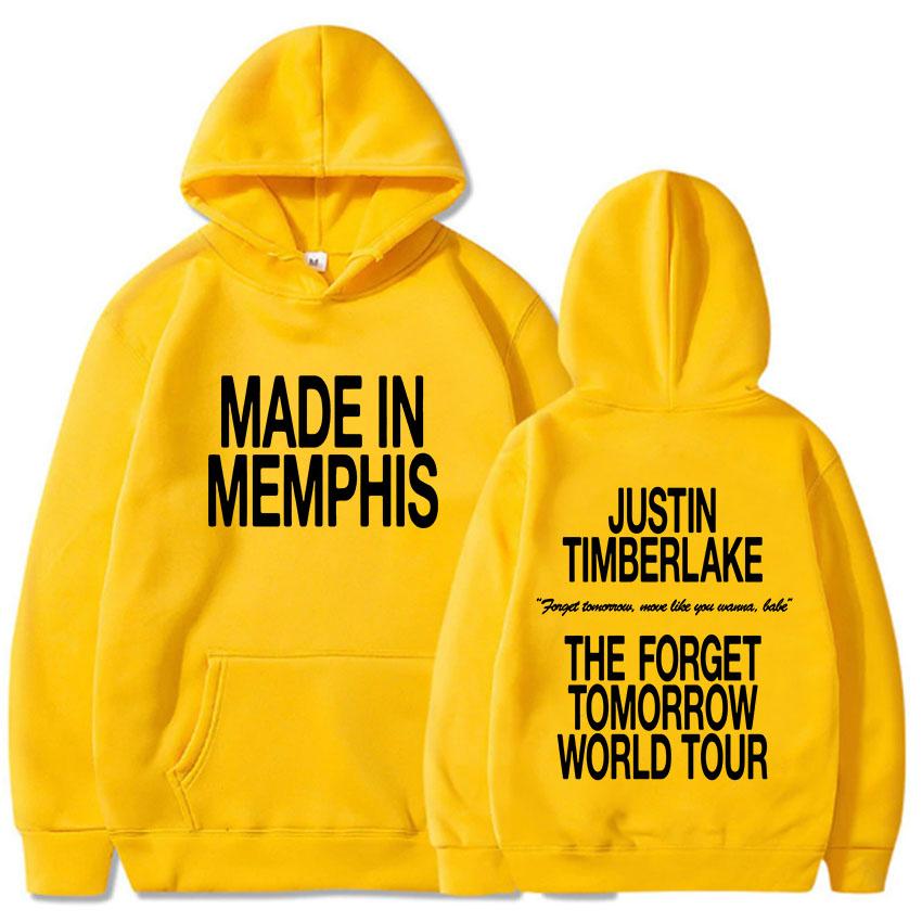

Одежда унисекс Толстовки Forget Tomorrow World Tour Толстовки Justin Timberlake Heavy Унисекс-толстовки Длинные рукава с капюшоном Пуловеры унисекс 4XL