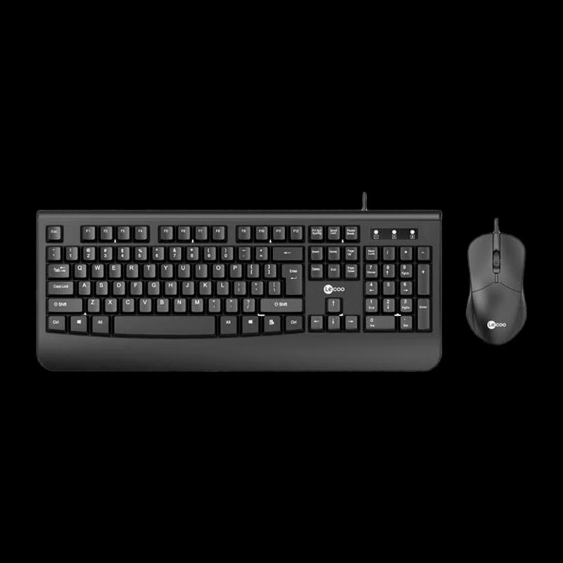 Lenovo Lai Ku CM105 Wired Ergonomic Keyboard and Mouse Combo