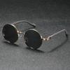 Vintage Round Sunglasses Men New Fashion Gradient Multi-color Sun Glasses Women Trendy Luxury Brand Design Casual Shades