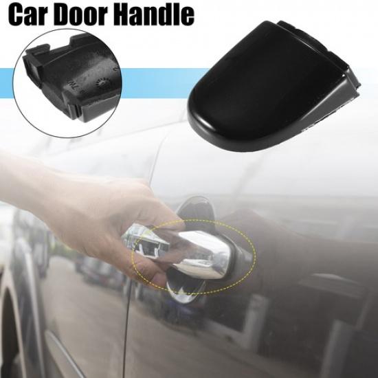 Front Left Exterior Door Handle Lock Cover Cap Fit for Volkswagen Beetle Black