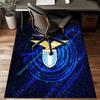 Lazio Football Club Emblem Rug Office Floor Mat - Machine Washable for Bedroom, bedroom, livingroom, Room Decor Fan Gifts Christmas