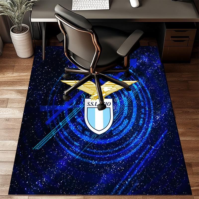 Lazio Football Club Emblem Rug Office Floor Mat - Machine Washable for Bedroom, bedroom, livingroom, Room Decor Fan Gifts Christmas