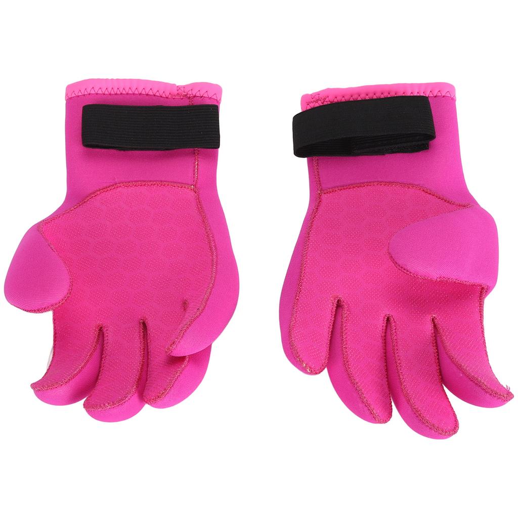 3mm Thick Diving Thermal Gloves Anti Slip Five Finger Neoprene Wetsuit Water Sports Gloves for Snorkeling Surfing