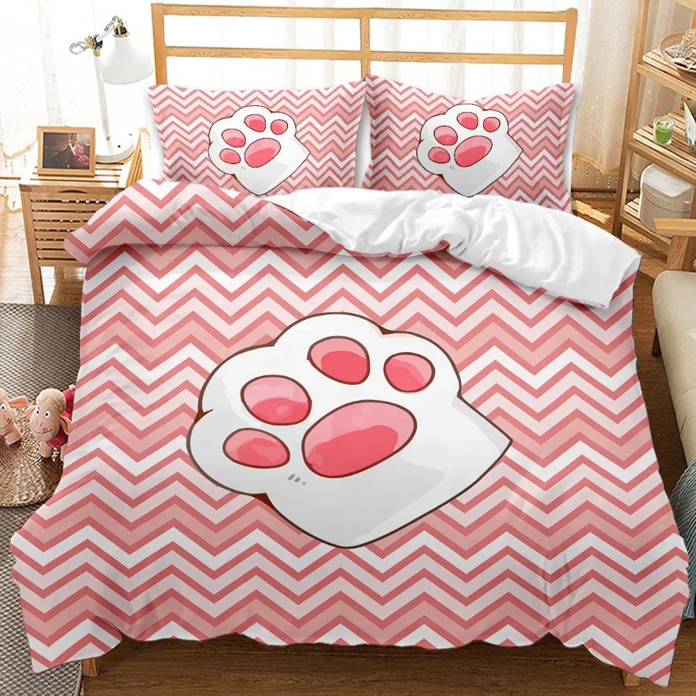 Cartoon Duvet Cover Set Dinosaur Playing Baseball Never Give Up Bedding Set Cartoon Double Queen King Size Polyester Quilt Cover