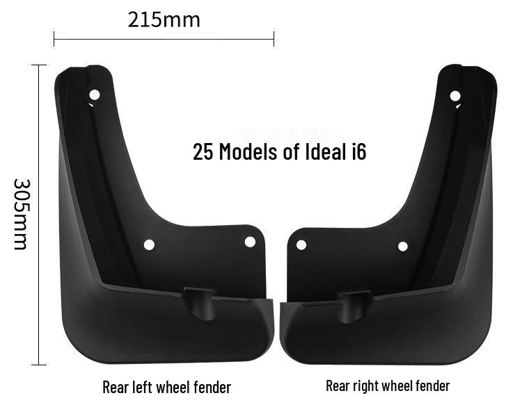 Ideal i6 2025 Car Tire Mudguard - Perfect for Car Modification