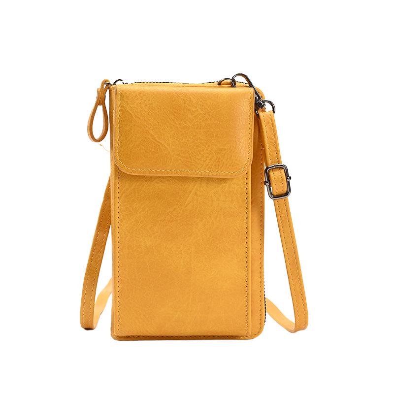 2024 Bestseller Retro Dámská Peněženka & Crossbody Taška na Mobil