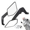 Motorcycle Side View Mirror Motorcycle Wind Wing Stealth Winglets Rearview Mirrors Rotating Reflector Spoiler For Cycling