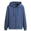 Men's Plus Size Fleece-Lined Zipper Hoodie - Thick, Loose Fit for Autumn and Winter