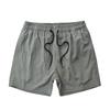 Men Sports Casual Loose Solid Color Swim Shorts Men 4-Point Quick-Dry Beach Shorts Male Lightweight Breathable Board Shorts