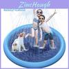 Hoge Kwaliteit Pvc Huisdier Sprinkler Mat Interactief Water Speelkleed Voor Kinderen En Honden