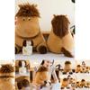Adorable New Style Plush Working Pony Toy Cuddly Stuffed Animal Pillow Gift For Girls
