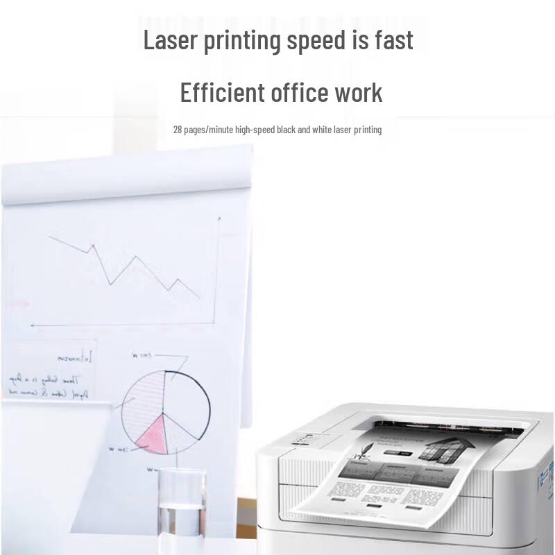 Lenovo LJ2400 Pro A4 Black and White Laser Printer CN plug (adapter included)