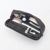 Muji Wrinkle Nylon Large Opening Pouch L