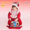 Balabala Kids' Fake Two-Piece Hooded Jumpsuit