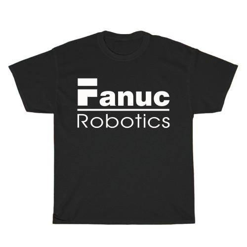 New Fanuc Robotics Logo Unisex T-Shirt Funny Size S to 5XL XL