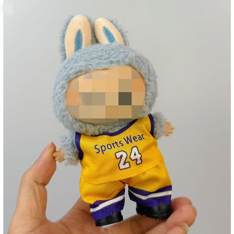 Labubu Pendant: Baby Clothes Blind Box - 17cm Macaron Vinyl.