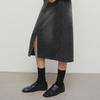 Broadcast Women's Vintage Washed Denim Midi Skirt