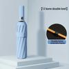 24 Keel Automatic Folding Umbrella - Large Size, Double Frame Design, Windproof and Sun Protection, Suitable for Two People To Use