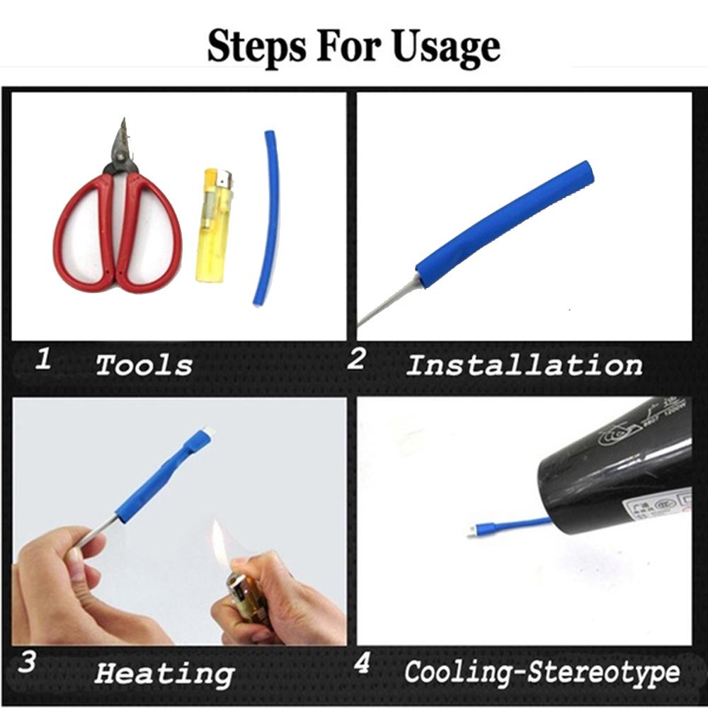 127-750Pcs Heat Shrink Sleeving Tube Assortment Kit Shrinkage Sheath Connection Wire Wrap Cable Waterproof Electrical Insulation