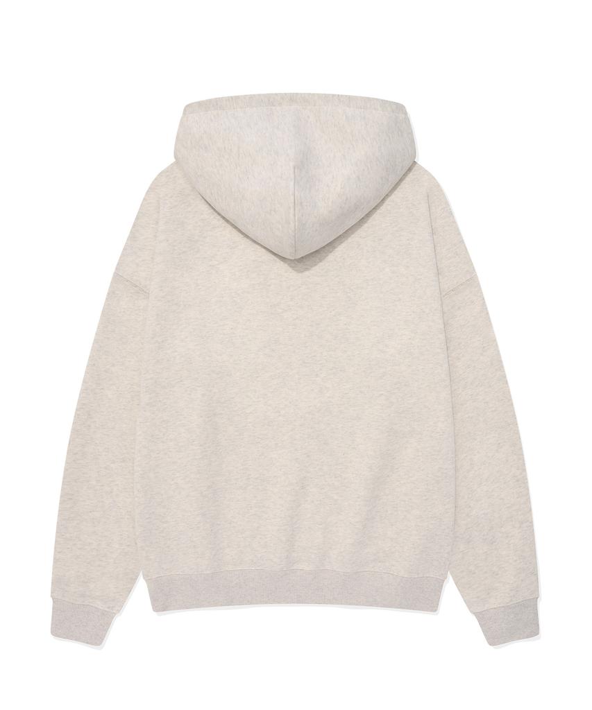 C Logo Hoodie Oatmeal