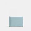 Coach Slim Money Clip Billfold Wallet Gunmetal Olive