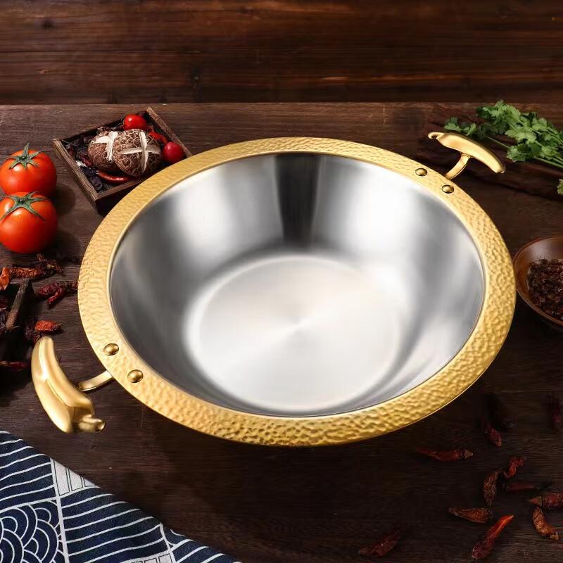 Jingqingfu Commercial 304 Stainless Steel Clear Broth Hot Pot