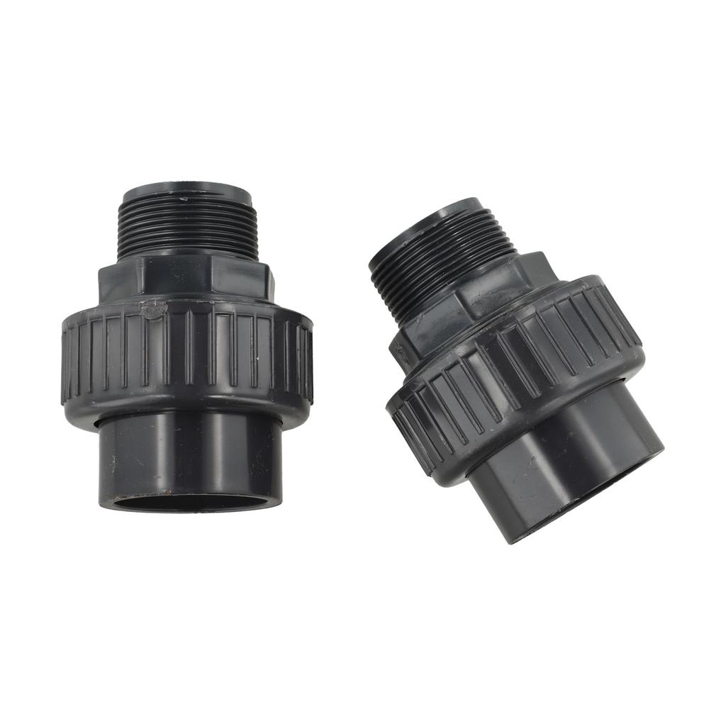 External Thread Union PVC Pool Connector Convenient High-quality PVC Slip Socket End Value Pack Versatile Applications