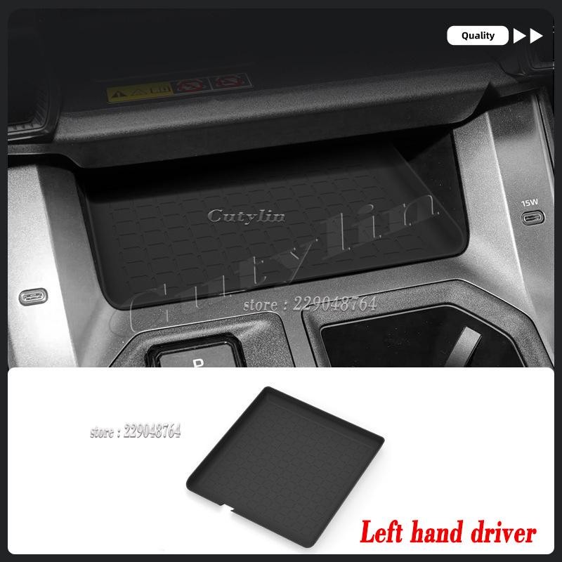 L/RHD For Toyato Rav4 RAV 4 2026 2027 TPE Rubber Cup Holder Center Console Storage Box Tray Tidying Wireless Pad  Accessories