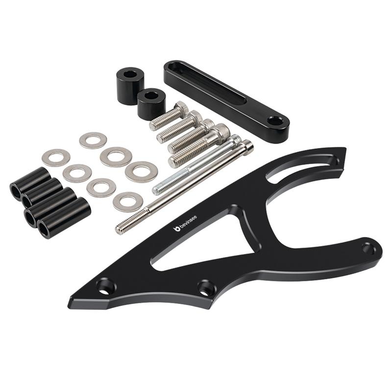 BEVINSEE Aluminum Power Steering Bracket Kit for 289 & 302 Engines, for Ford Passenger Cars 1964-1969, for Ford Trucks 1964-1976
